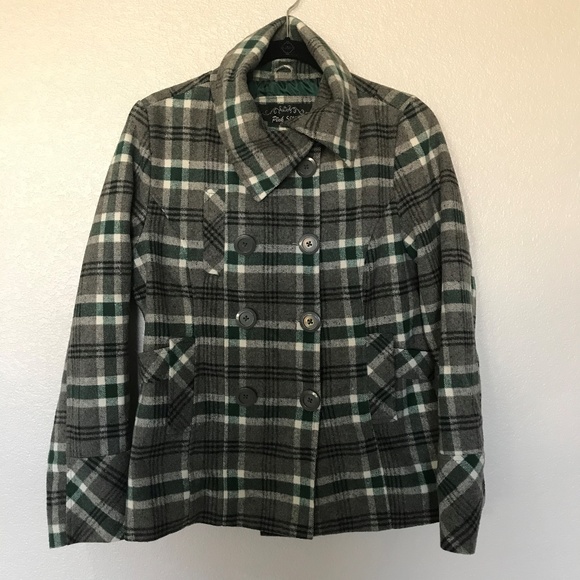 💕 3/$25💕 Pink Soup Green Plaid Sz Large - Picture 1 of 4